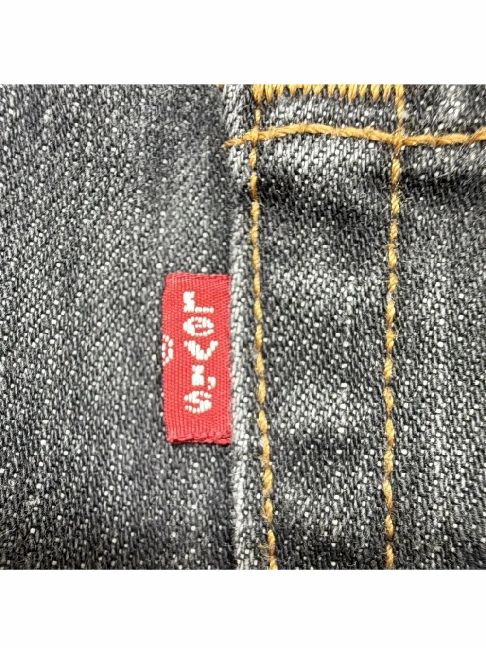 Levi's Men's Straight Jeans in Charcoal Gray